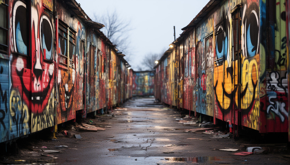 Progetto - Dai graffiti a Banksy: l'arte urbana cambia volto alla città